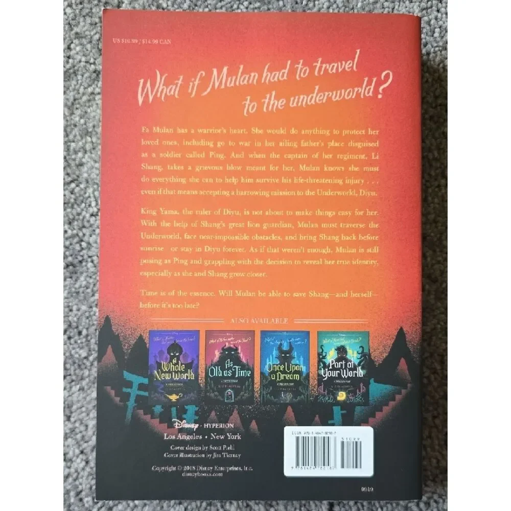 Disney Twisted Tale Reflection Book – Mulan Story Retelling Like New Young Adult